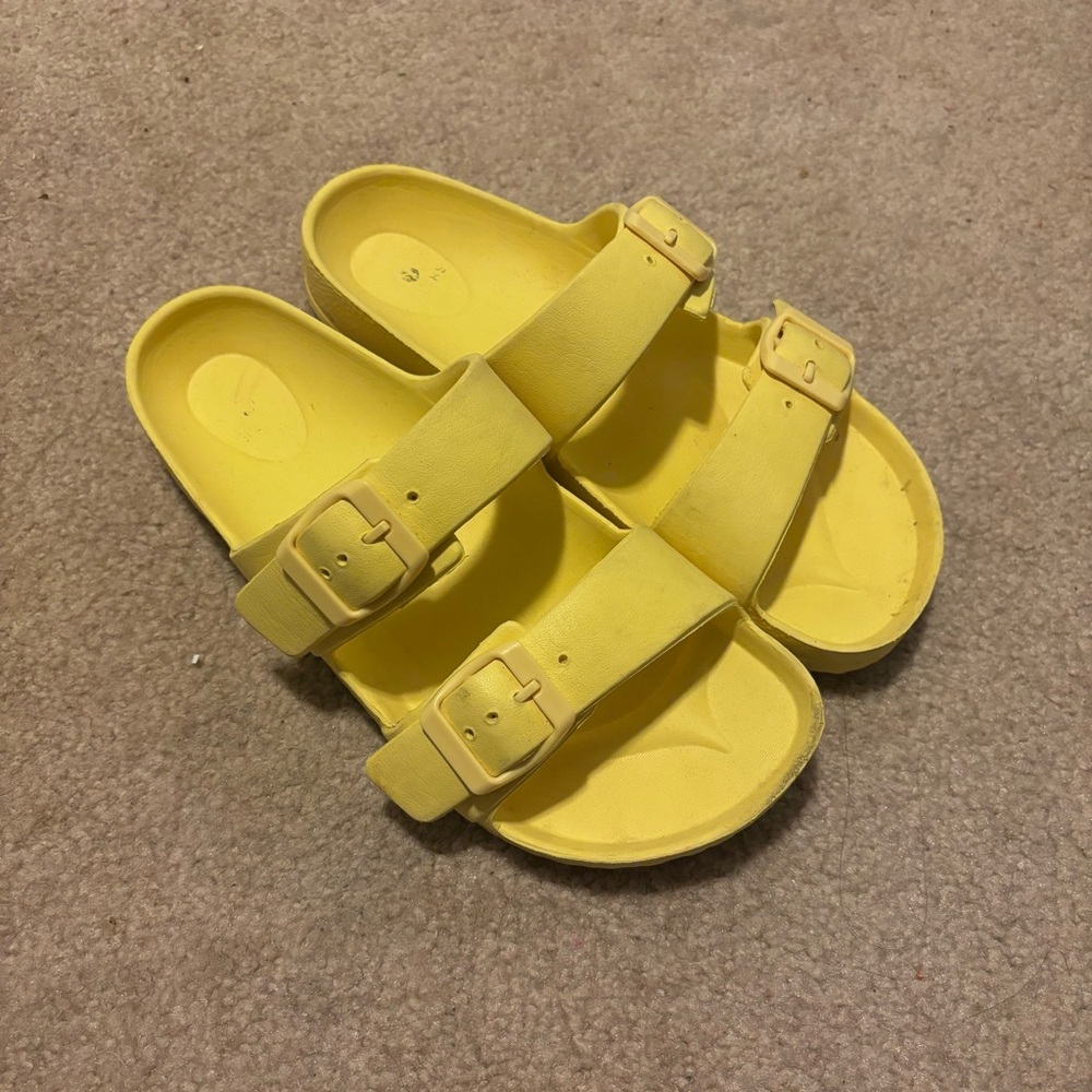 Yellow Sandals - Adjustable